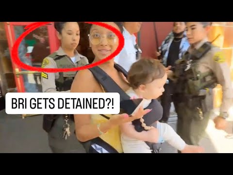 BRI OLSEN GETS DETAINED? SND LET GO?! @J2krisp222 #live - YouTube