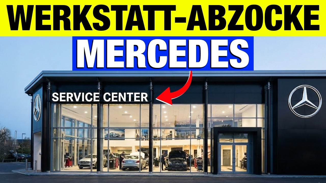 Mercedes Service-Abzocken, die du unbedingt kennen musst!