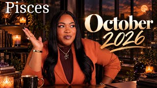 PISCES “Get Ready For Some Major WINS It’s Coming Your Way” OCTOBER 2026 TAROT