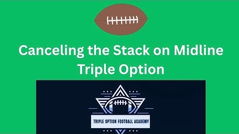 Canceling the Stack on Midline Triple Option