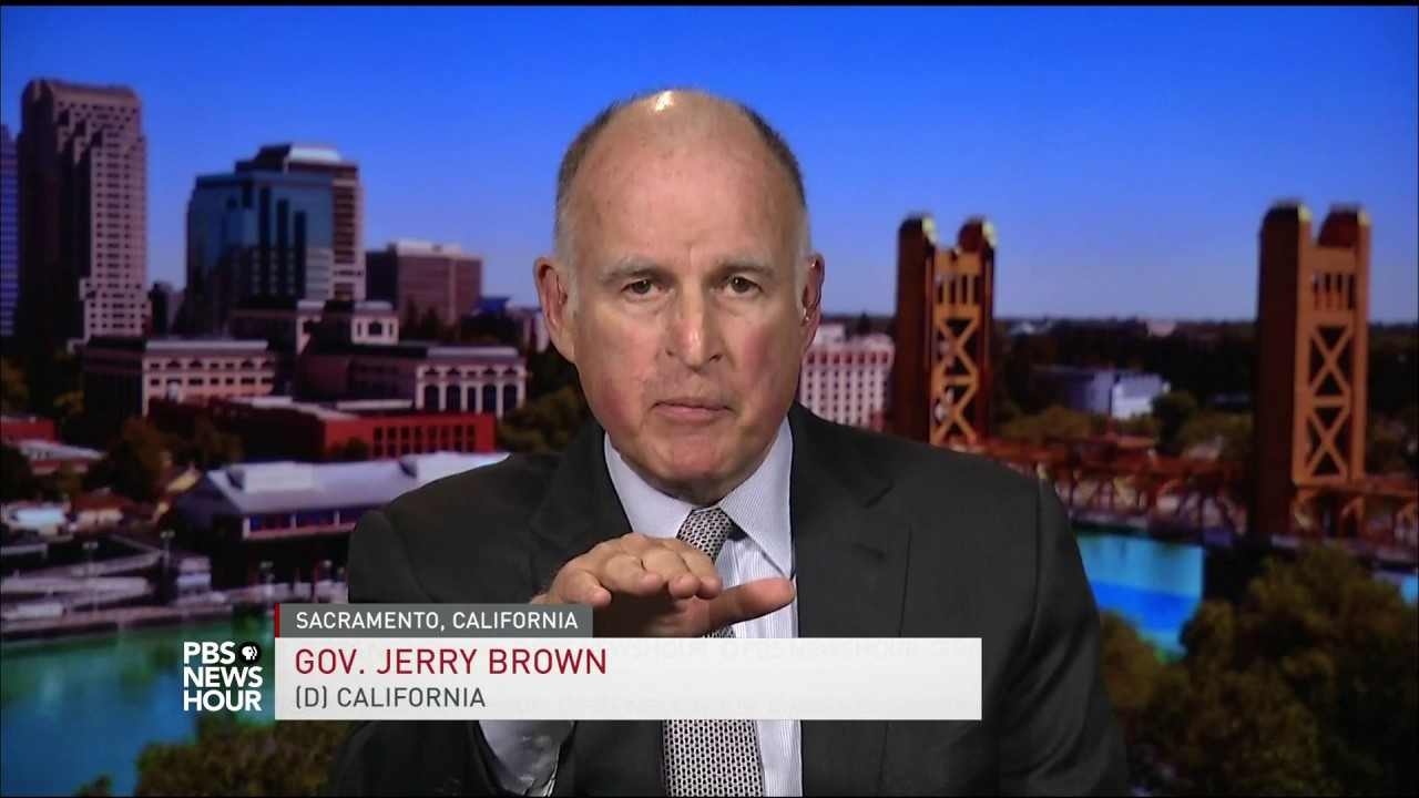 Image result for Jerry brown paris agreement