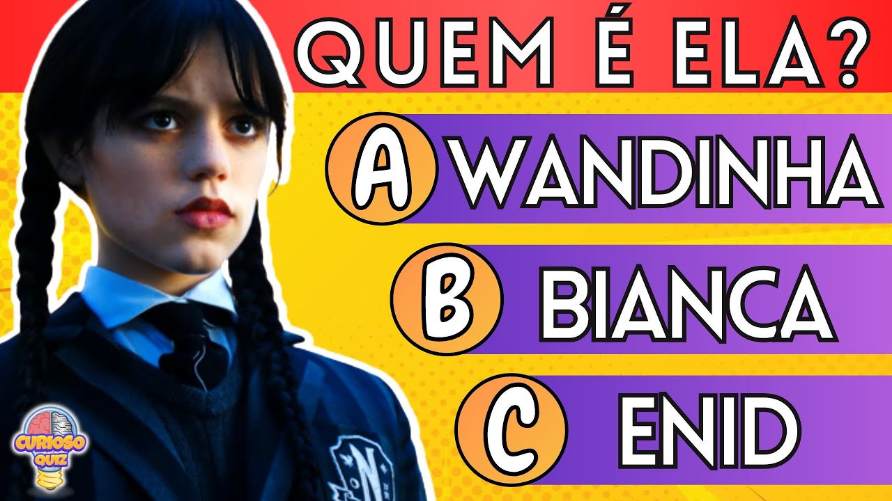 Wandinha Quiz - Encontre o EMOJI Diferente Wandinha Addams - Find