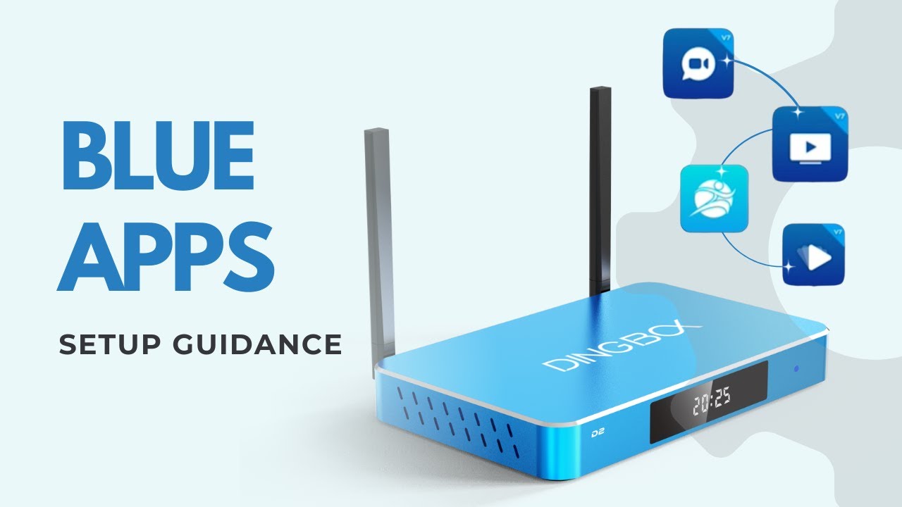 Download Blue Apps on DingBox