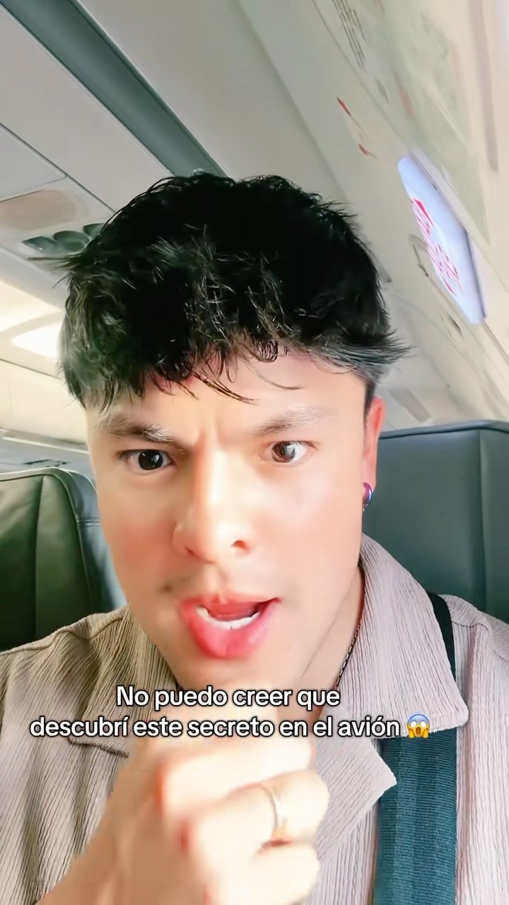 DESCUBRÍ ESTE SECRETO EN UN AVIÓN?