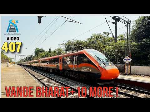 2 Hours Railfanning at MankaraVande Bharat 2665112678 Intercity13352 ALLP Indian Railways