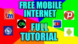 FREE MOBILE INTERNET FOR ANDROID FULL TUTORIAL screenshot 5