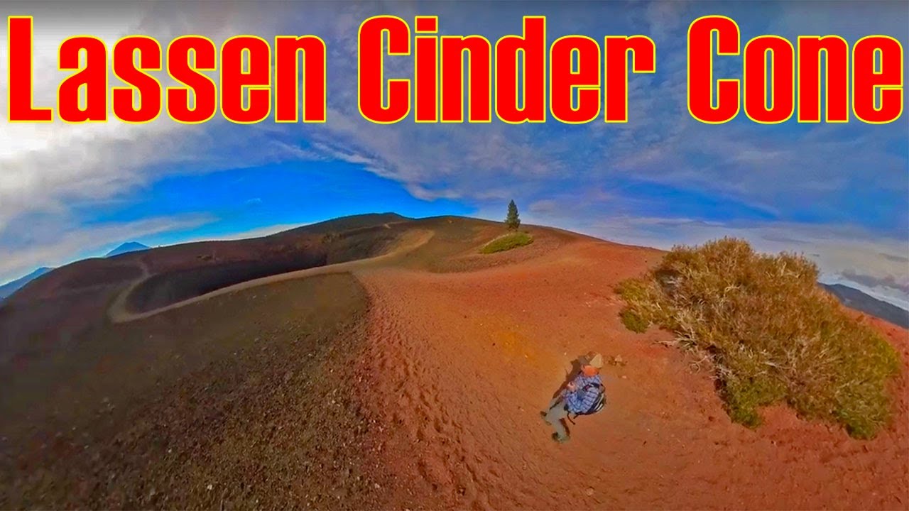 Lassen Butte Lake Cinder Cone Hike - YouTube