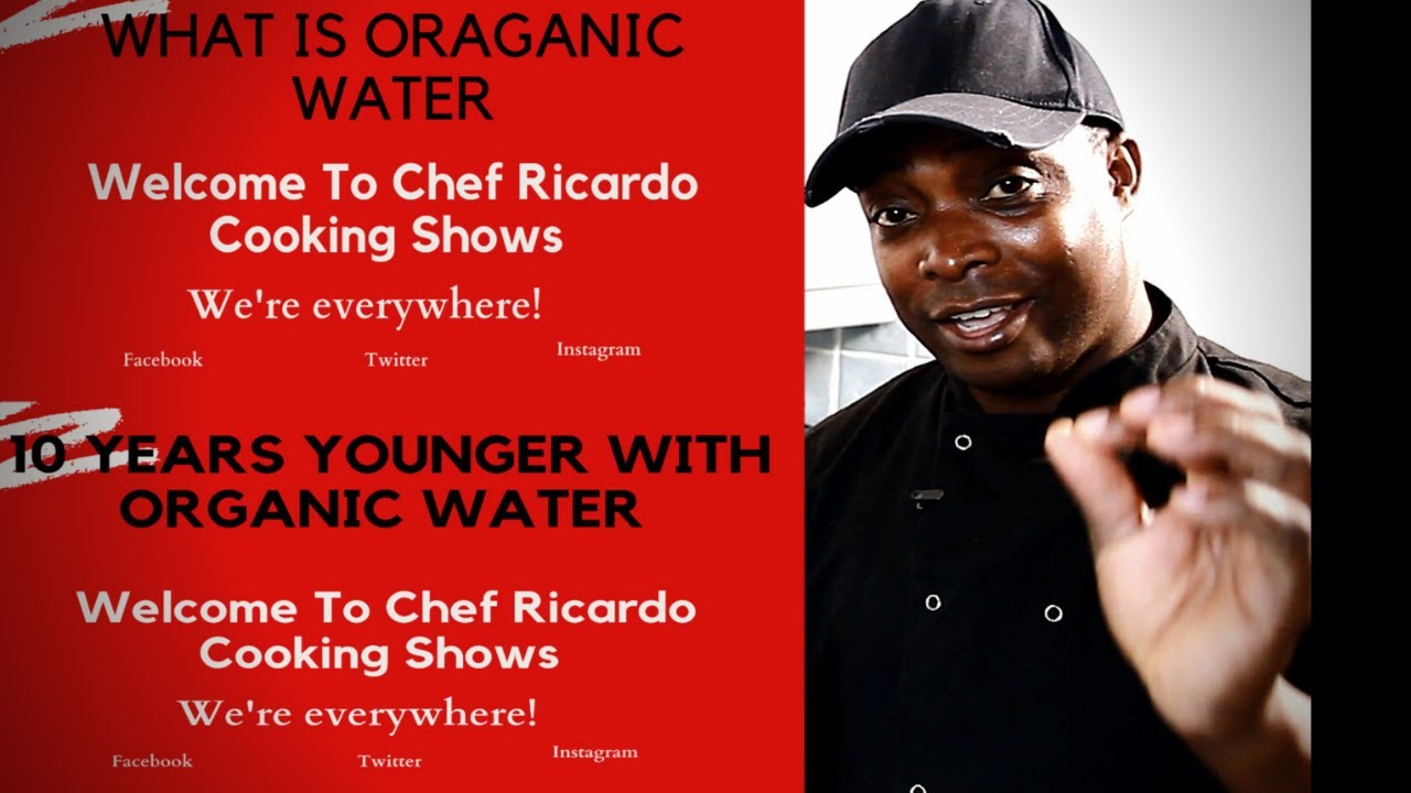 10 Years Younger |Drink Organic Water every day You Look 10 Years Younger | See What Happen To You | Chef Ricardo Cooking