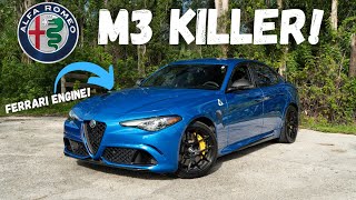 The Alfa Romeo Giulia Quadrifoglio is MORE FUN Than a BMW M3! | REVIEW