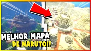 MAPA DE NARUTO COM TODAS ALDEIAS/VILAS DE NARUTO PATA MCPE