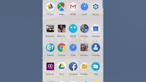 How do we get an app drawer in any mobile