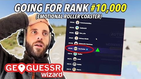 Playing Competitive Geoguessr until I