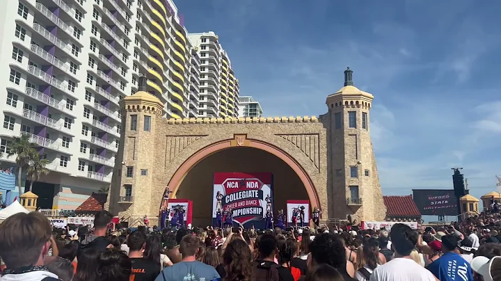 WEBER STATE CHEER GRAND CHAMPS | 2023 #weberstate #cheer #daytona #champion #wildcats #sports