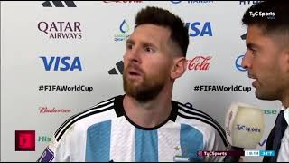 MESSI FURIOUS after VICTORY against NETHERLANDS “Que Mira Bobo” Resimi