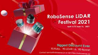 Famous RoboSense 128 Beams LiDAR RS-Ruby With Biggest Discount Ever Comes丨RoboSense LiDAR Festival Net Worth