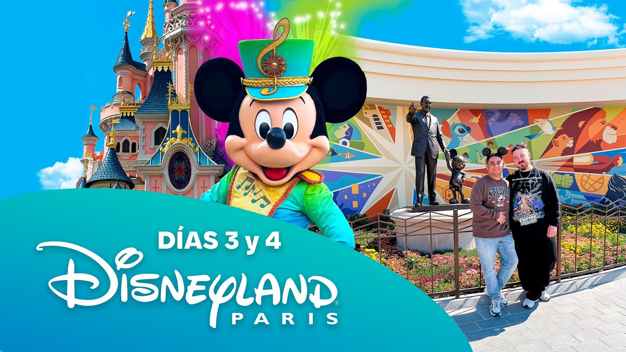 Días 3 y 4 en Disneyland París 🌟 WORLD PREMIERE Plaza + GRAN FINAL del DISNEY MUSIC FESTIVAL 🎶