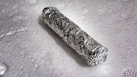 How to make a Supercapacitor using Aluminium foil