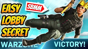 How to WIN in Call of Duty | Secrets of SBMM, Easy and Bronze Lobby