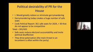 'Can Electoral Reform Break the Two-Party Hegemony in America?' APSA 2023 Roundtable