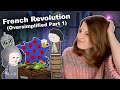 American Reacts to the French Revolution | Oversimplified Part 1