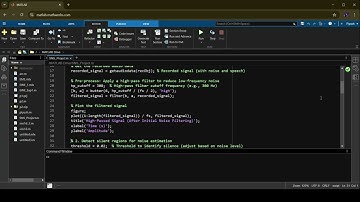 Real-Time Noise Cancellation Using LMS Adaptive Filtering in MATLAB | Mini Project Demo