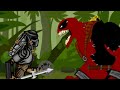 venompool vs predator drawing cartoons 2