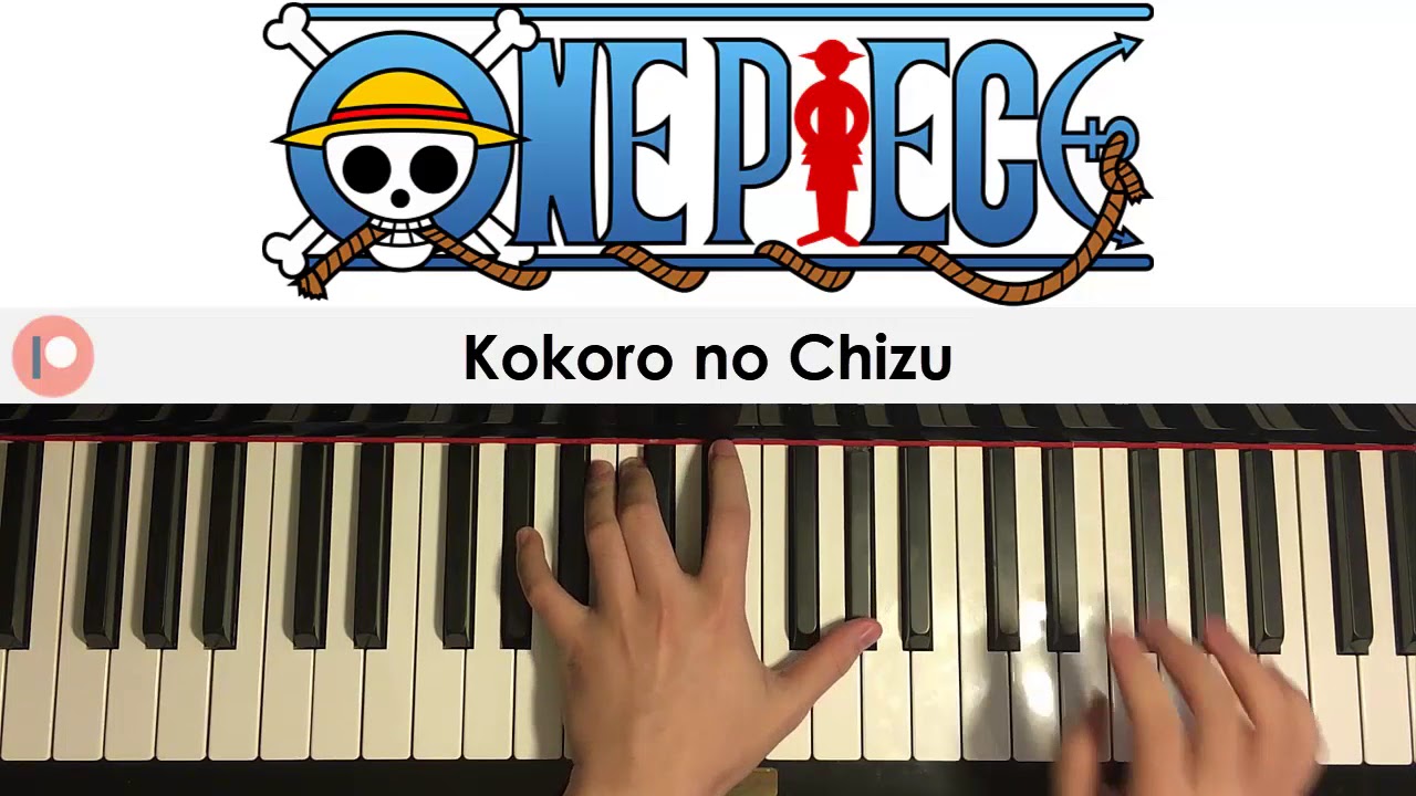 ☆ One Piece-海賊王 - Kokoro No Chizu Sheet Music pdf, - Free Score Download ☆