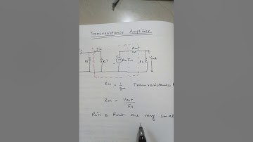 transresistance amplifier