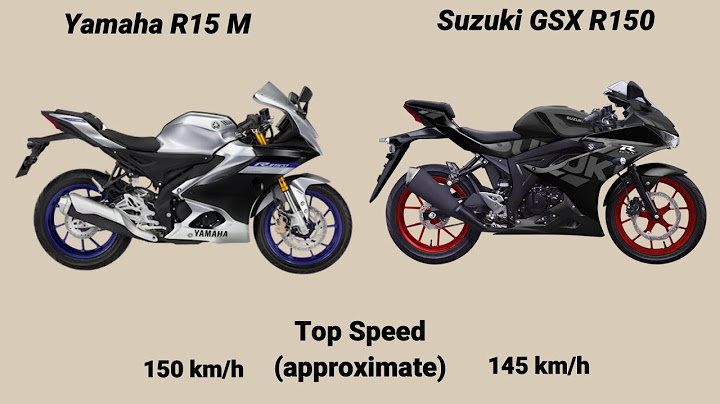 So sánh gsx r150 và fz150i