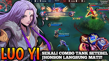 Best Combo Luo Yi One Shot Delete!! Build Top 1 Global Luo Yi!! ~ MLBB