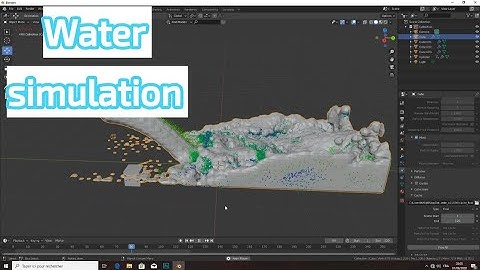 blender tutorial-Water simulation in blender 2.83