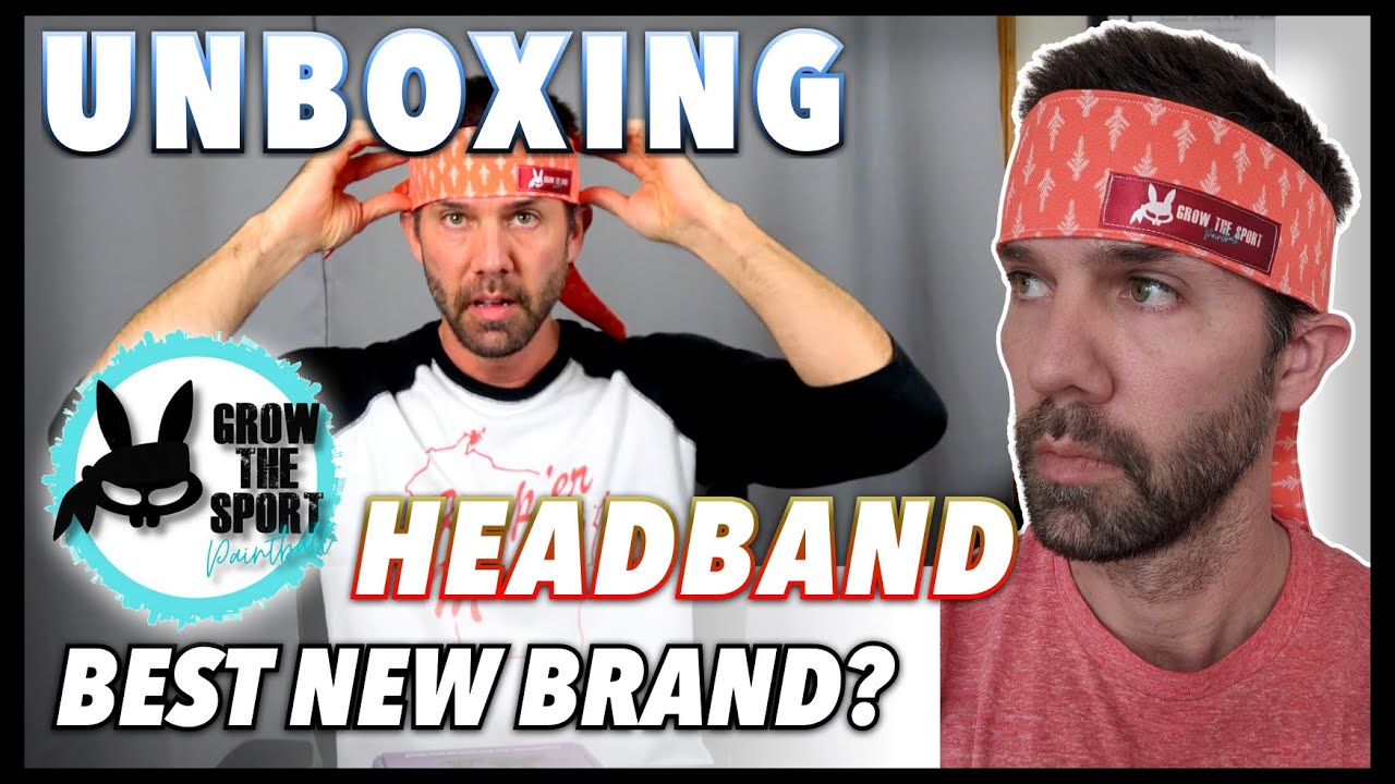 Grow the Sport Paintball Headband - Unboxing! - YouTube