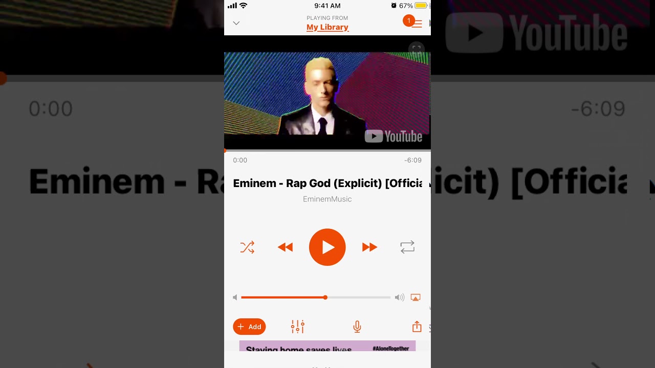 How to MANAGE QUEUE in MUSI app?