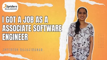 STUDENT PLACEMENT JOURNEY AS AN ASSOCIATE SOFTWARE ENGINEER |JSPIDERS RAJAJINAGAR