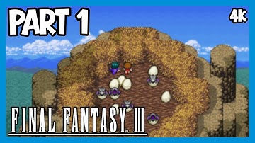 Final Fantasy 3 Pixel Remaster Playthrough No Commentary PC 4K Part 1