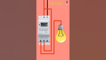 Timer Cannection All Electrical working shots video👁👁 #wiring #electricalengineer Subscribe please