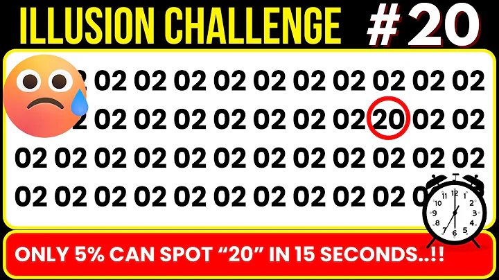 Optical Illusion Test | Find The Odd One Out  By Mindful Mosaic 2.0 - Illusion Challenge Level 20