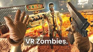 I GOT CALL OF DUTY ZOMBIES in VR [WaW VR Mod]