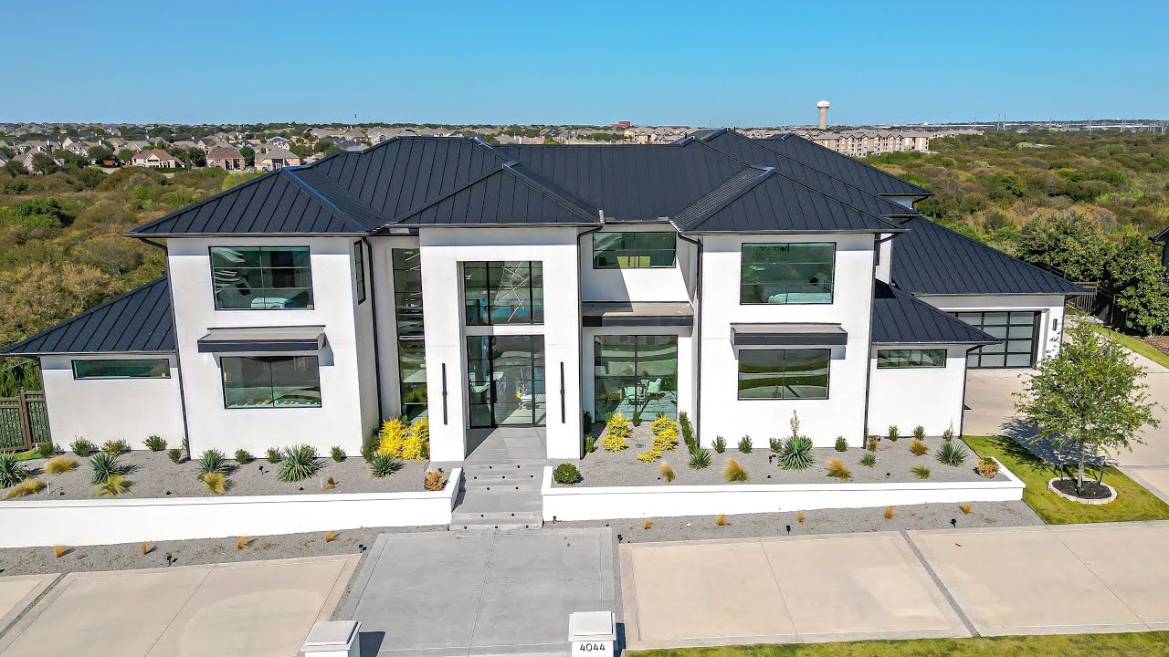 Inside a 10m ultra luxury house tour near dallas texas with over