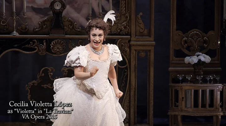 Cecilia Violetta Lpez as "Violetta" in VA Opera's ...