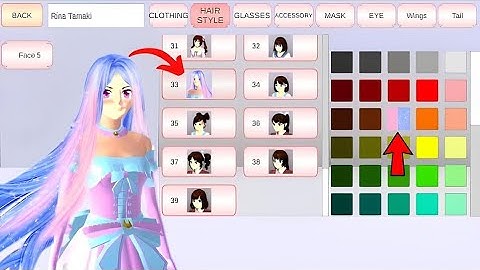 New Unicorn Hairstyle in Sakura School Simulator✨🦄Tutorial#sakuraschoolsimulator#sakura