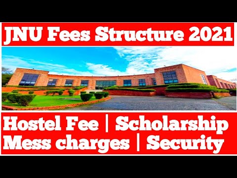 JNU Fee Structure 2021-22 | Hostel Fee Scholarship Mess charges  #jnu