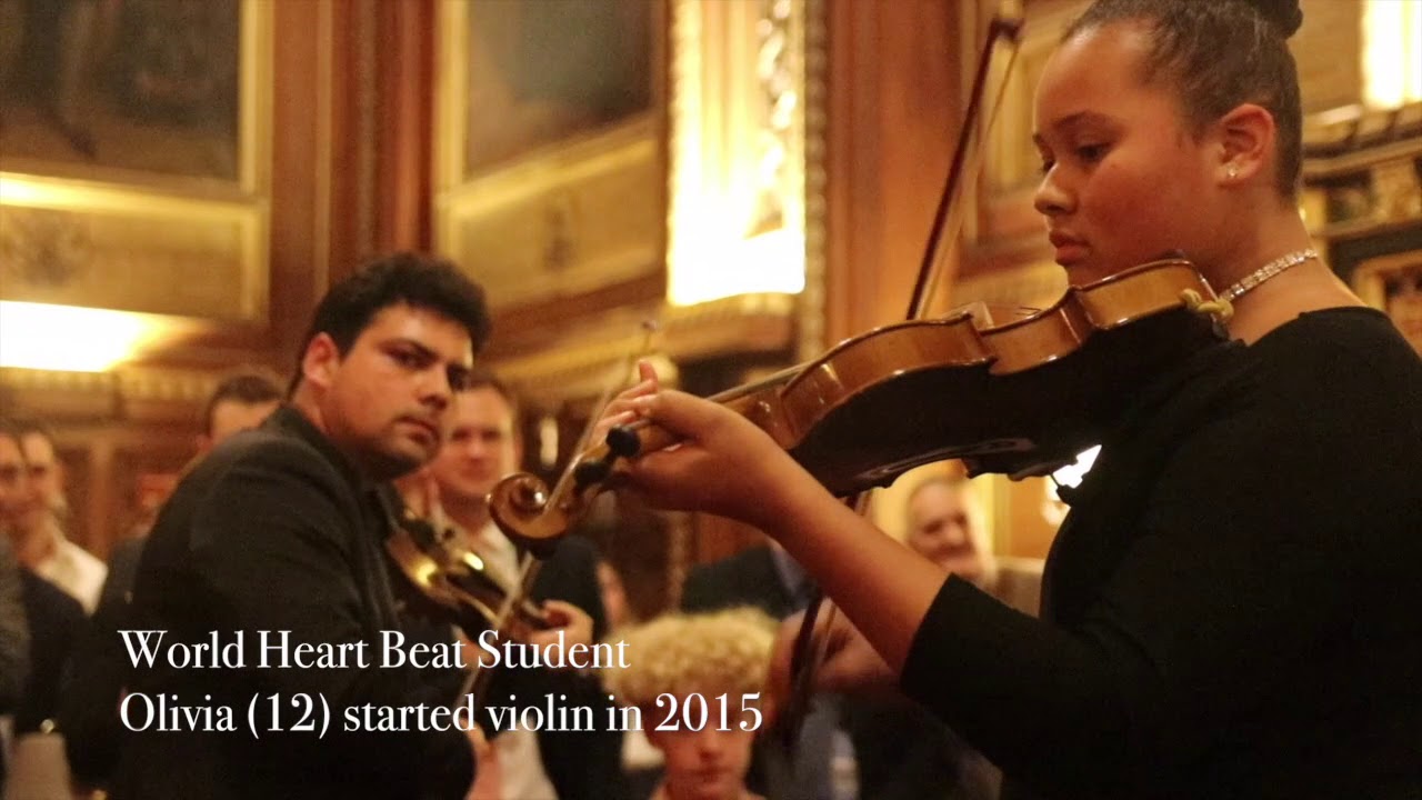 World Heart Beat performs gypsy music at Speakers' House 2018