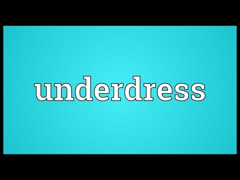 Header of underdress