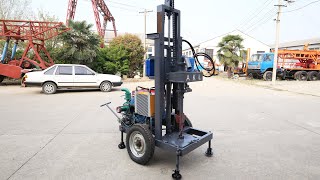 AKL-150Y small hydraulic water well drilling rig machine