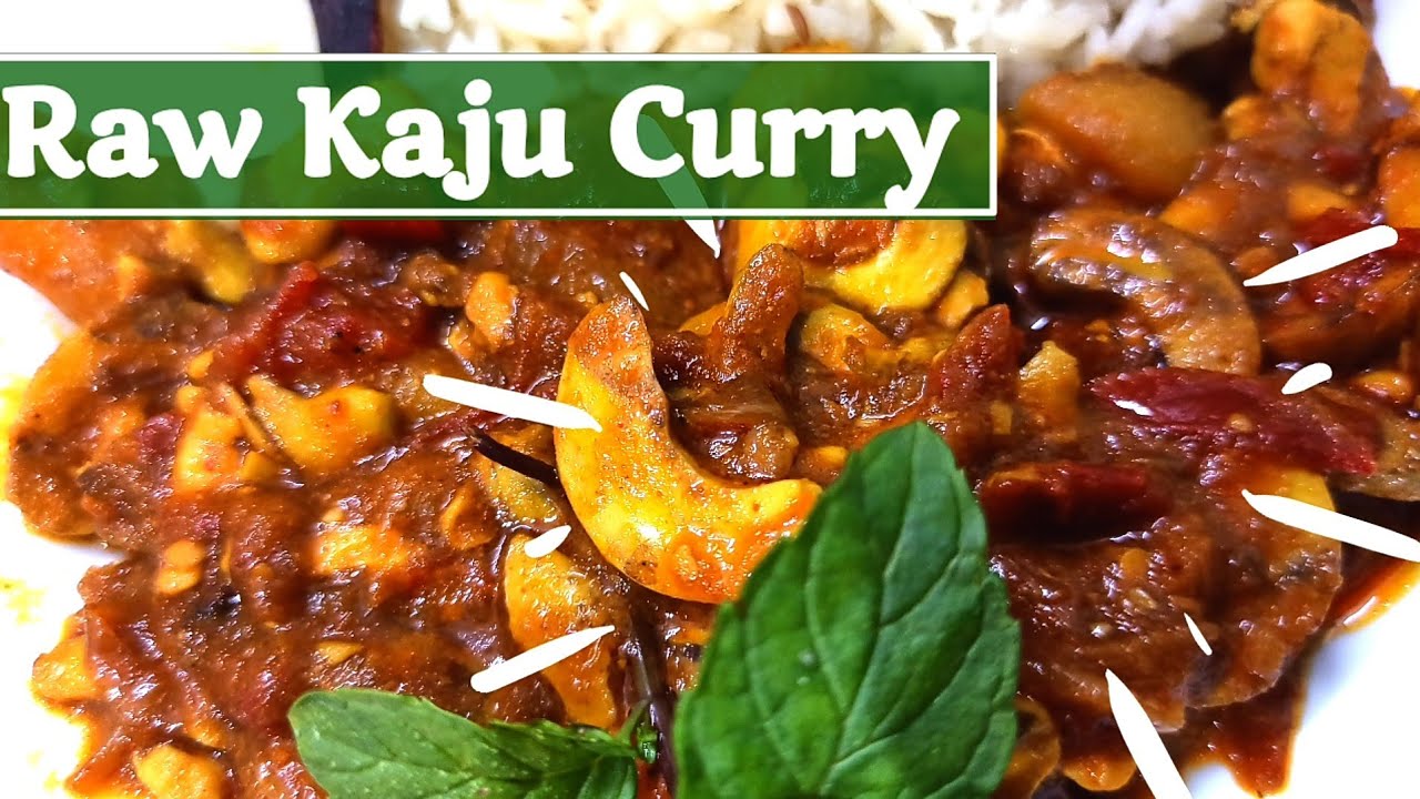 KAJU CURRY RECIPE | Raw Cashew Curry | (Kacche Kaju ki Sabzi)