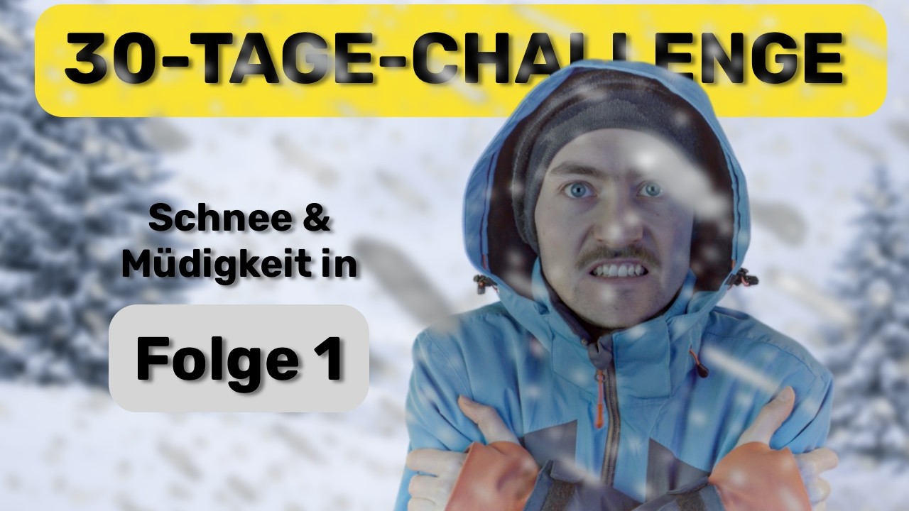Jeden Morgen in die Kälte...Selbstexperiment für 30 Tage. Folge 1