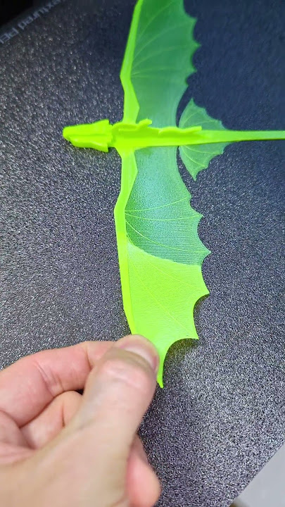 3D printed dragon flight test