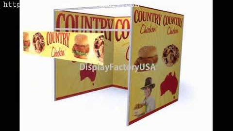 Modular trade show booth just about sets up on its own!