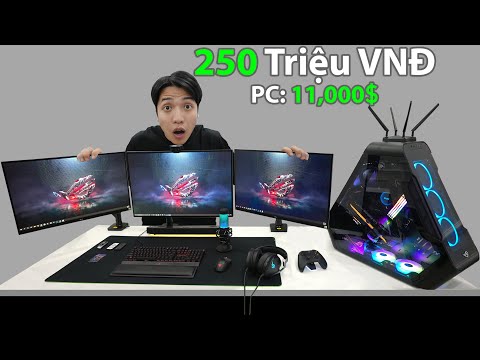NTN - PC Khủng 250 Triệu Của NTN Vlogs (YOUTUBER PC 11000$ SETUP)